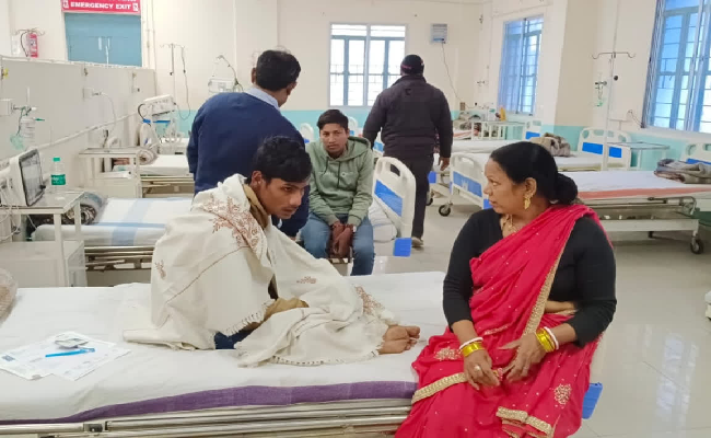 Lone male student faints after finding himself around 500 girls in exam centre in Nalanda