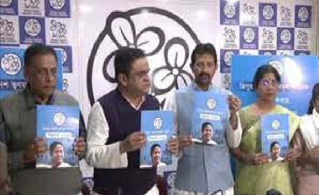 TMC ने त्रिपुरा चुनाव के लिए किया घोषणापत्र जारी