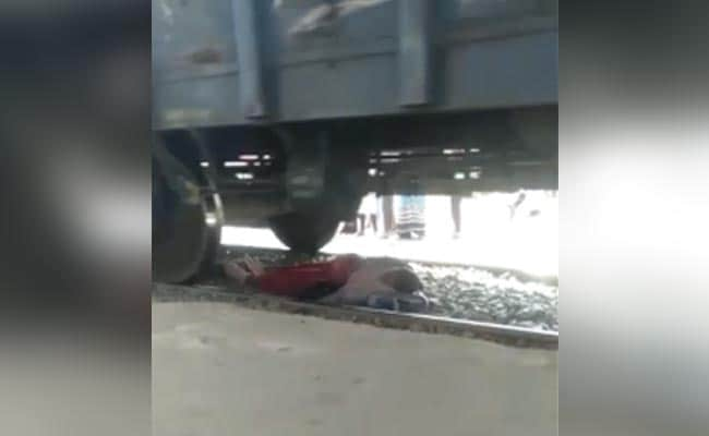 Train passes over woman who fell on tracks in Gaya