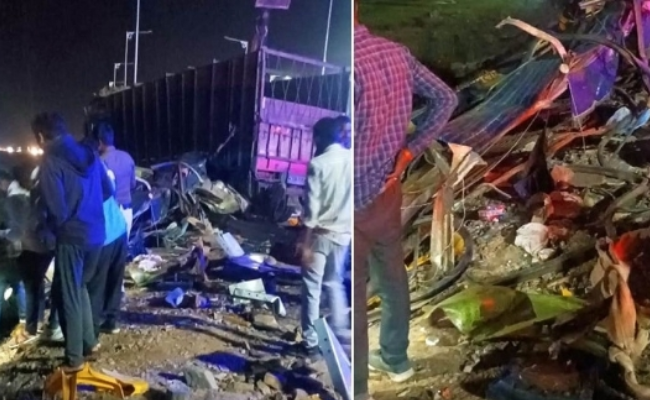 मप्रः सीधी में बेकाबू ट्रक ने तीन बसों को मारी टक्कर, 13 की मौत, 50 से ज्यादा घायल