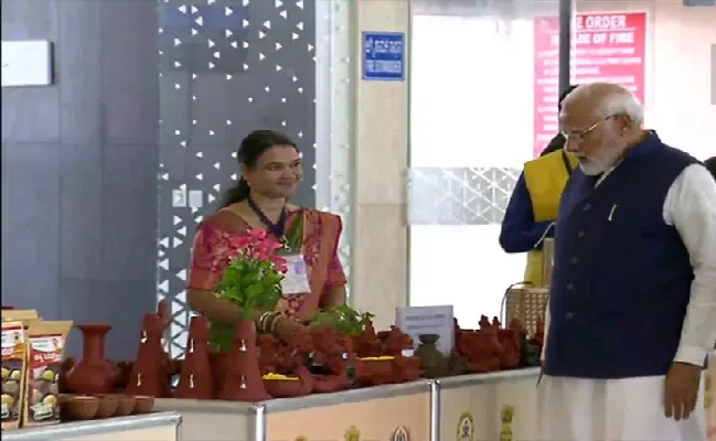 PM Modi inaugurates Shivamogga airport on BS Yediyurappa’s 80th birthday