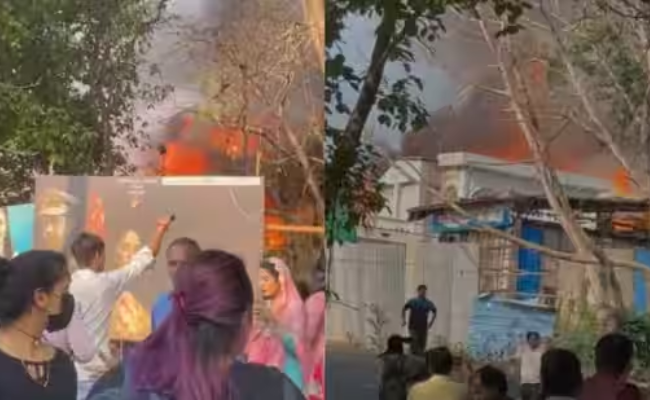 Major fire breaks out at Mumbai Film City