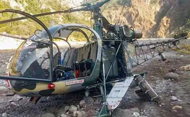 अरुणाचल प्रदेश में थलसेना का चीता हेलीकॉप्टर क्रैश, दोनों पायलटों की जान गई