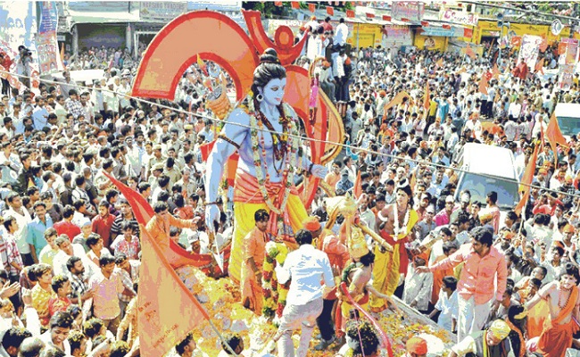 On Ram Navami, Hindu organizations to hold massive rallies in West Bengal