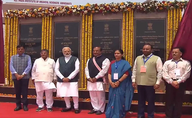 ‘They are just credit hungry’: PM Modi slams Opposition after AIIMS inauguration in Guwahati