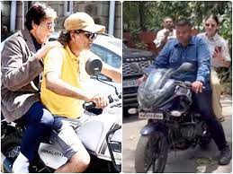 अमिताभ बच्चन और अनुष्का शर्मा की बाइक राइड पर मुंबई पुलिस करेगी कार्रवाई