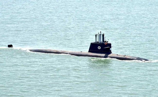 Navy starts sea trials of Kalvari class submarine Vaghsheer