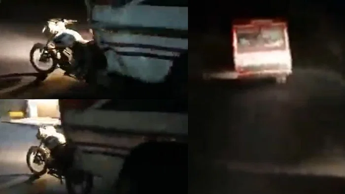 UP bus rams into bike and drags it for 12 km in Etah; rider killed in chilling road accident