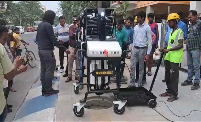 Robots take charge in Kolkata's New Town  to tackle sewage system issues
