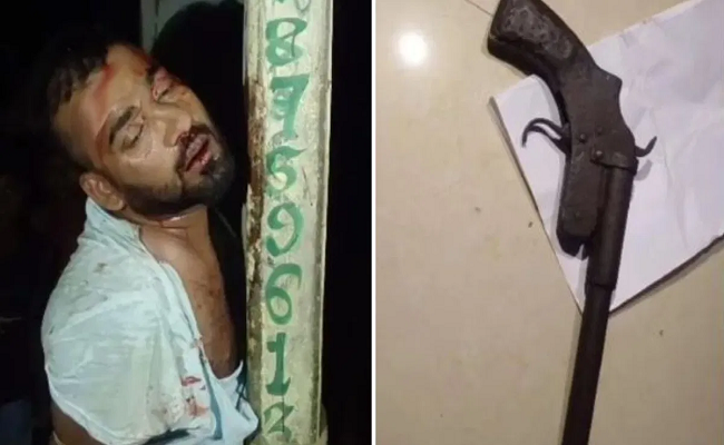 Man goes to girlfriend's village with a pistol, punished by angry mob in Murshidabad