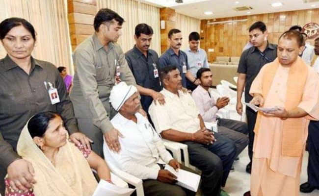 UP CM Yogi prioritizes justice and welfare schemes, takes swift action at Janata Darbar