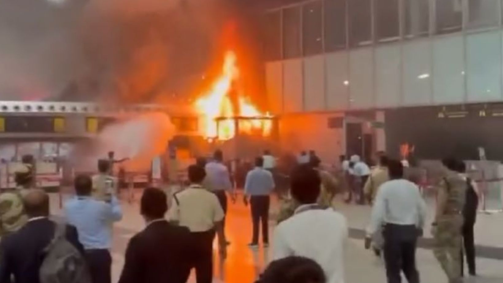 Fire breaks out at Kolkata Airport; situation under control