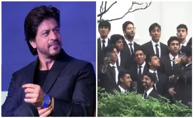 SRK reacts to Penn Masala performing 