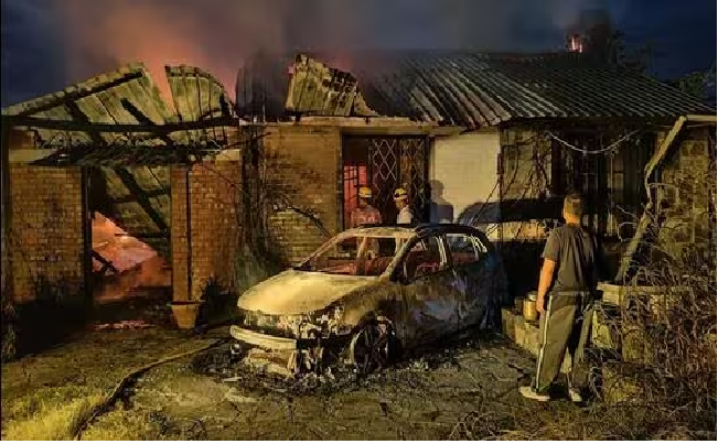 Kuki militant group leader's house set ablaze in Manipur, no casualties reported