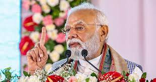 प्रधानमंत्री मोदी ने बीकानेर से किया चुनावी शंखनाद, बोले- कांग्रेस लूट की दुकान, झूठ का बाजार है