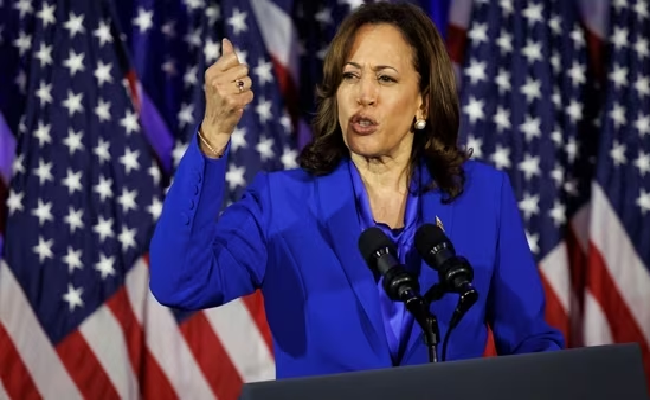 Kamala Harris matches 101-year-old US Senate record with tie-breaking votes