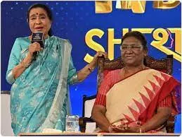 राष्ट्रपति द्रौपदी मुर्मू के लिए आशा भोसले ने गाया...'राधा कैसे ना जले'