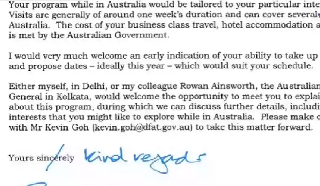 Why did Abhishek Banerjee get an invitation from the Australian MP for a special tour? | Watch Report