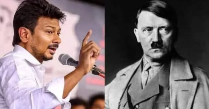 सनातन धर्म के खिलाफ दिए बयान पर भाजपा ने उदयनिधि स्टालिन को बताया तानाशाह हिटलर