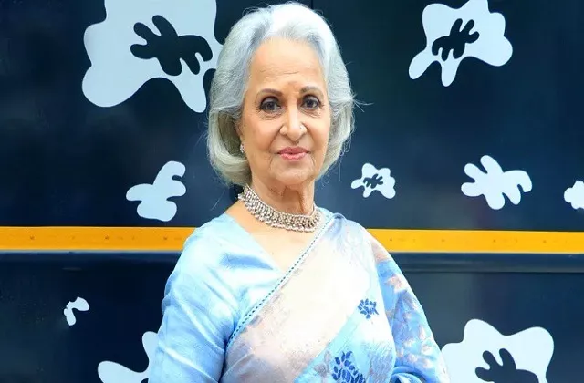 दिग्गज अभिनेत्री वहीदा रहमान को प्रतिष्ठित दादा साहेब फाल्के पुरस्कार