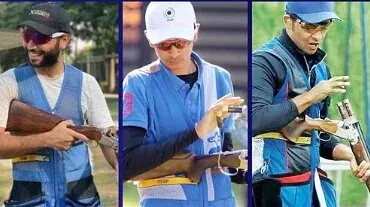 Indian shooters clinch bronze in Men's Skeet at Asian Games 2023