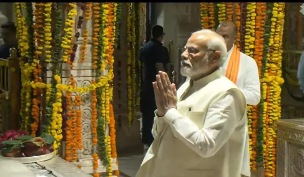 प्रधानमंत्री मोदी ने सांवलिया सेठ मंदिर में दर्शन किए, कई परियोजनाओं का वर्चुअल लोकार्पण किया