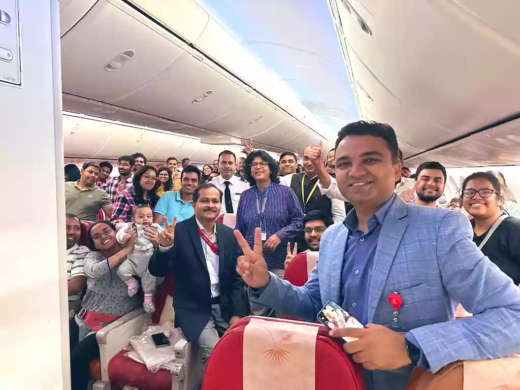भारत का ऑपरेशन अजय, इजरायल से 212 नागरिकों को लेकर स्वदेश पहुंचा विमान