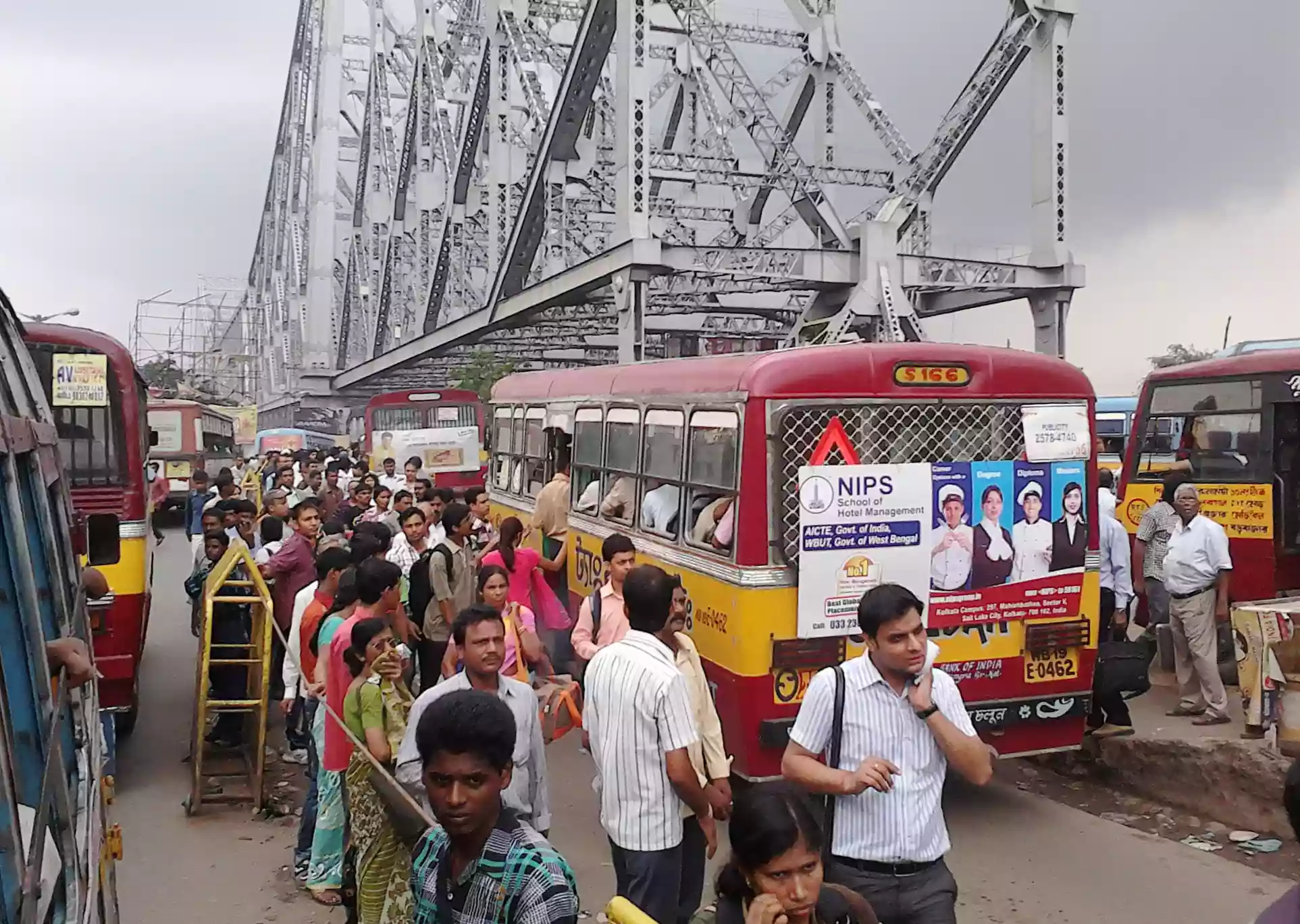 Miscreants target government bus depot at Durga Puja in Howrah