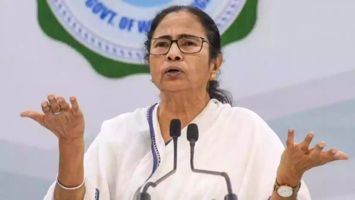 Mamata Banerjee slams ED raids on TMC Leaders' residences during a press conference