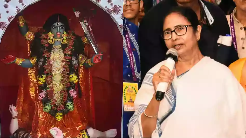 CM Mamata Banerjee inaugurates Kali puja mandaps across the city 