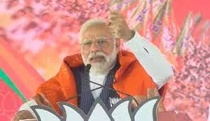  कांग्रेस का मतलब झूठे वादे, झूठी सौगंध और झूठा प्रचार: नरेन्द्र मोदी