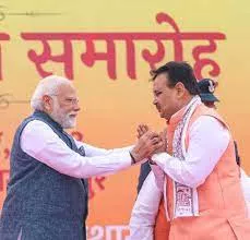  राजस्थान के 14वें और पूर्वी राजस्थान से दूसरे मुख्यमंत्री बने भजनलाल, मोदी ने पीठ थपथपाई