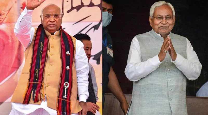 Nitish Kumar dispels unhappiness rumors, supports Kharge's projection as INDIA bloc's PM face