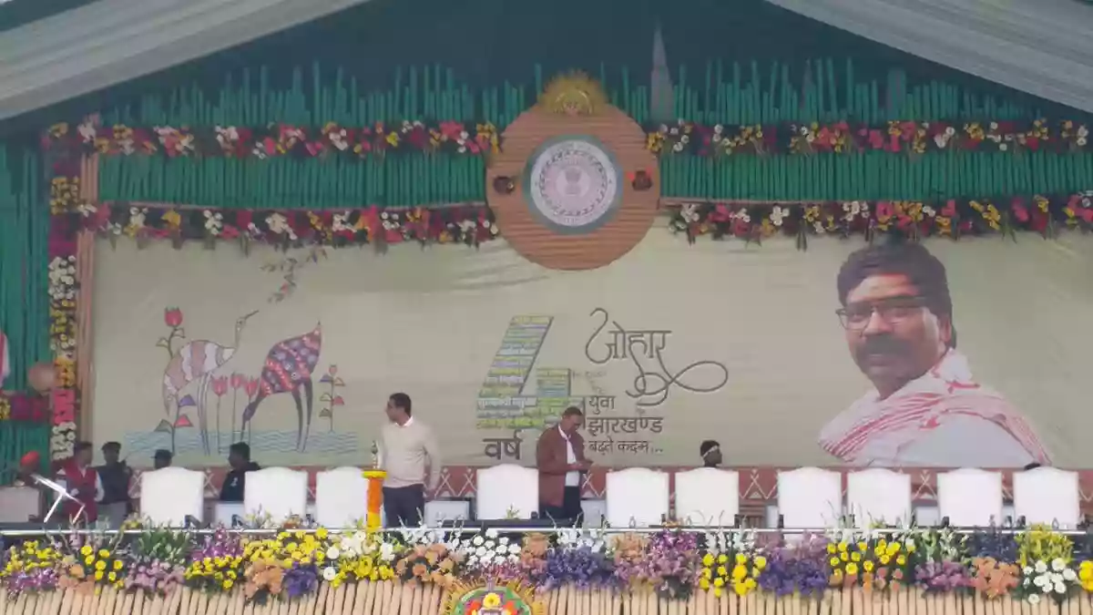 Hemant Soren's government marks 4 years with unveiling of 350 projects in Morhabadi event