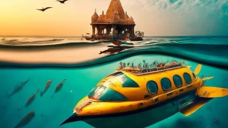  Gujarat plans India's first submarine tourism in Dwarka before diwali 2024