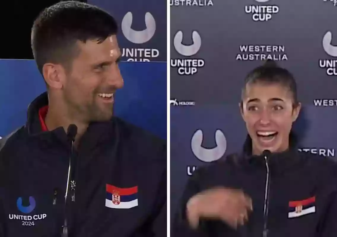 Novak Djokovic stuns fans with fluent Mandarin after Serbia's victory at 2024 United Cup