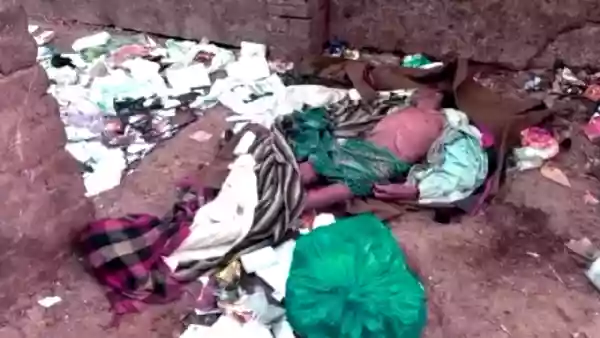 Elderly man's body and funeral items found in Burdwan garbage pile