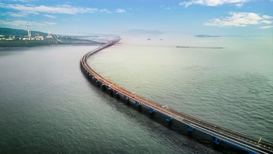 Prime minister Narendra Modi inaugurates India's longest sea bridge, Atal Setu