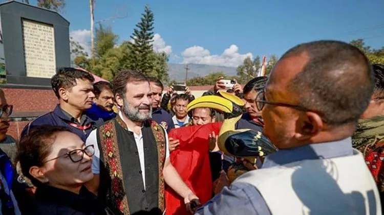 ‘We want to bring peace back to Manipur’ Rahul Gandhi addresses crowd on day 2 