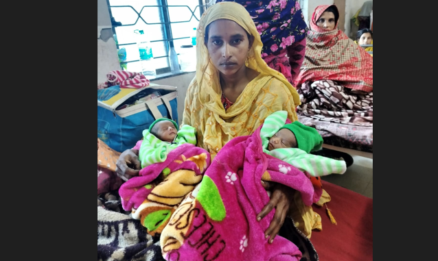  Malda woman welcomes triplets in natural birth at Chanchal super specialty hospital