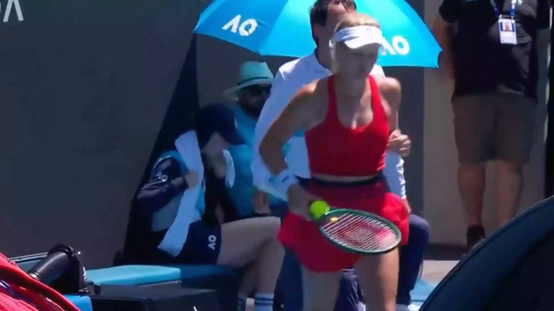 Peyton Stearns shows sportsmanship at Australian Open 2024