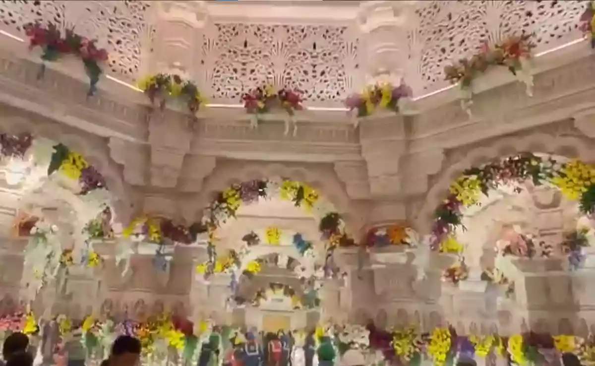 Watch exclusive visuals of Ram Mandir's rich interiors 
