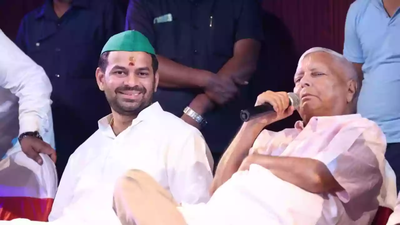 Tej Pratap mocks Nitish Kumar with 'Chameleon Ratna' jibe