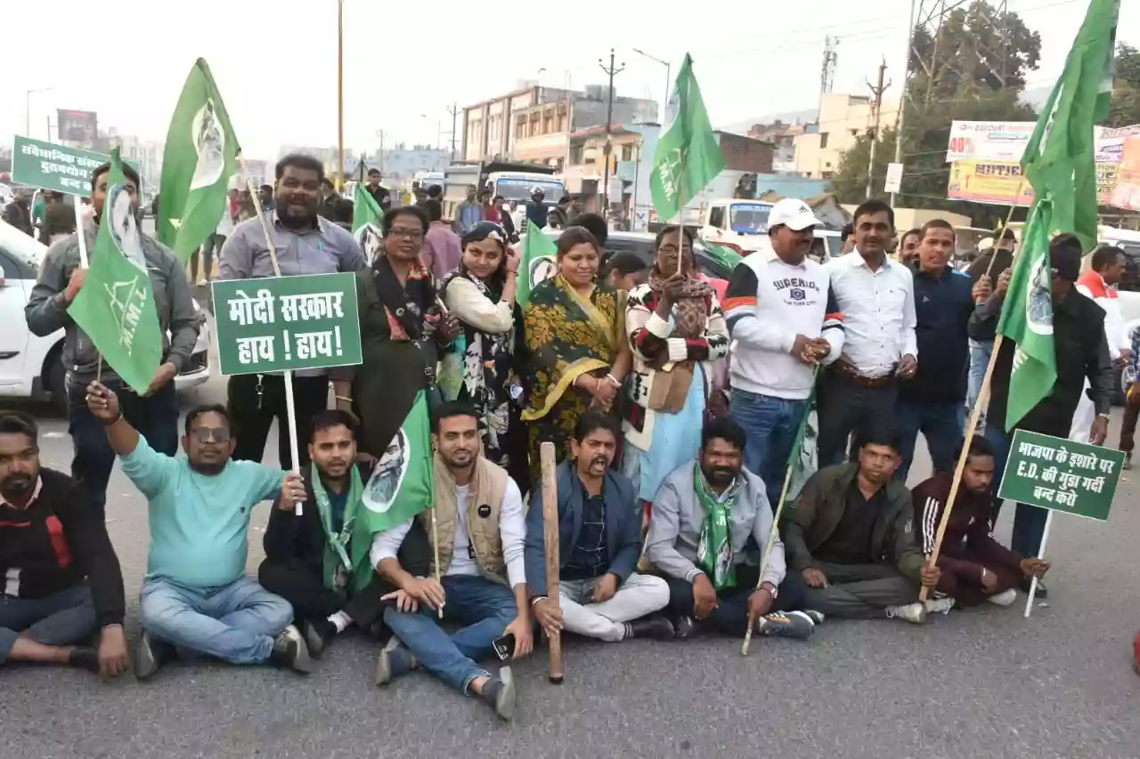 JMM protests ED action on Hemant Soren: Unrest erupts across Jharkhand