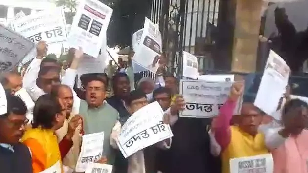 Bengal Assembly in chaos as opposition walks out over CAG report