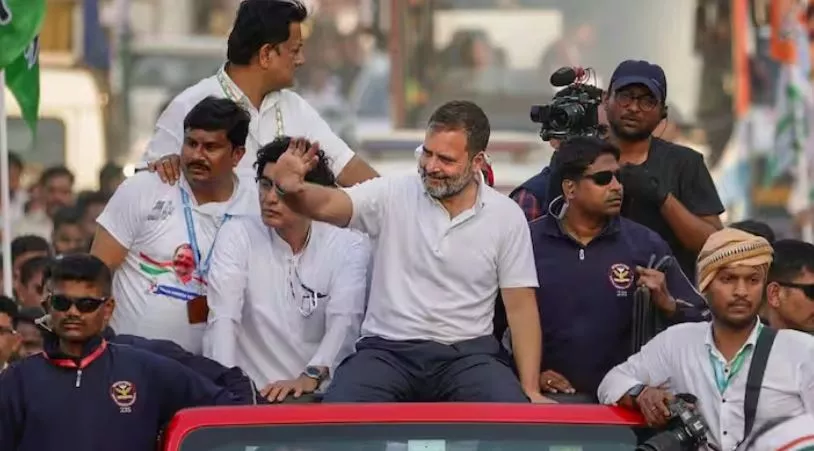 Rahul Gandhi's Bharat Jodo Nyay Yatra reaches UP, public meeting scheduled in Chandauli