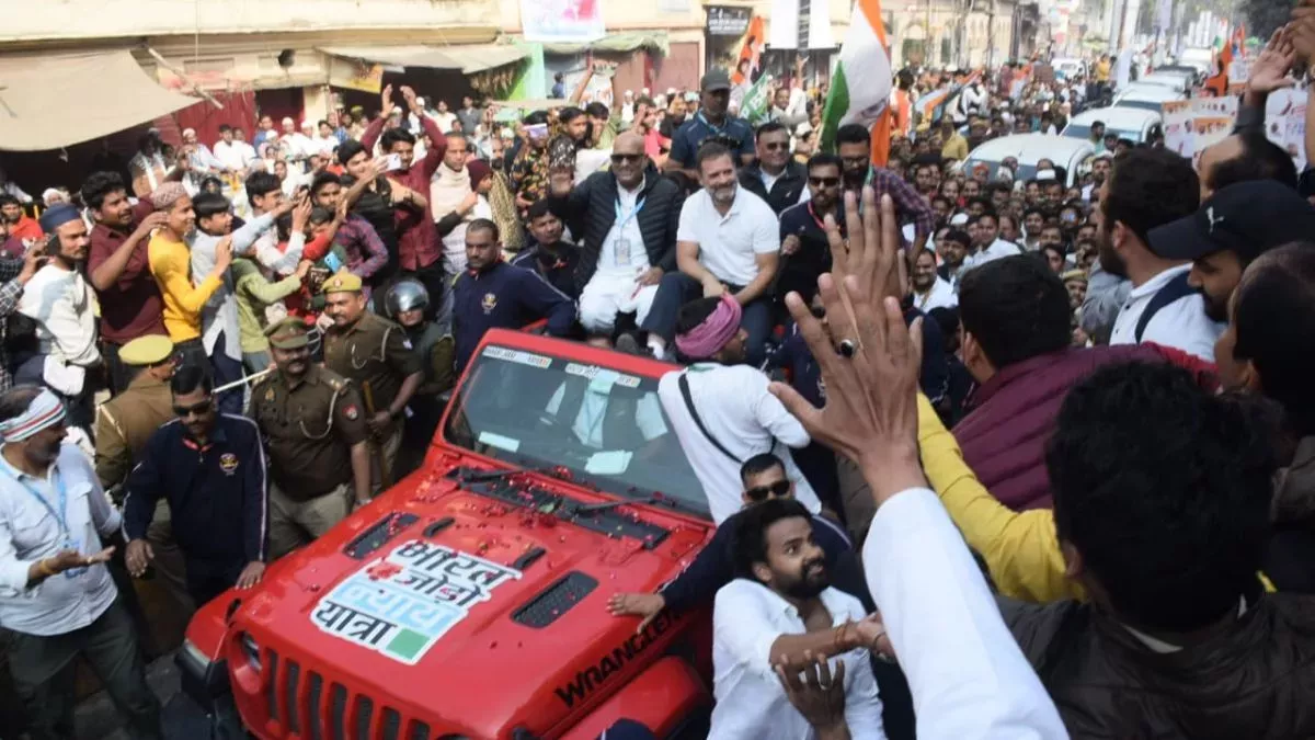 Rahul Gandhi kicks off Bharat Jodo Nyay Yatra in Varanasi