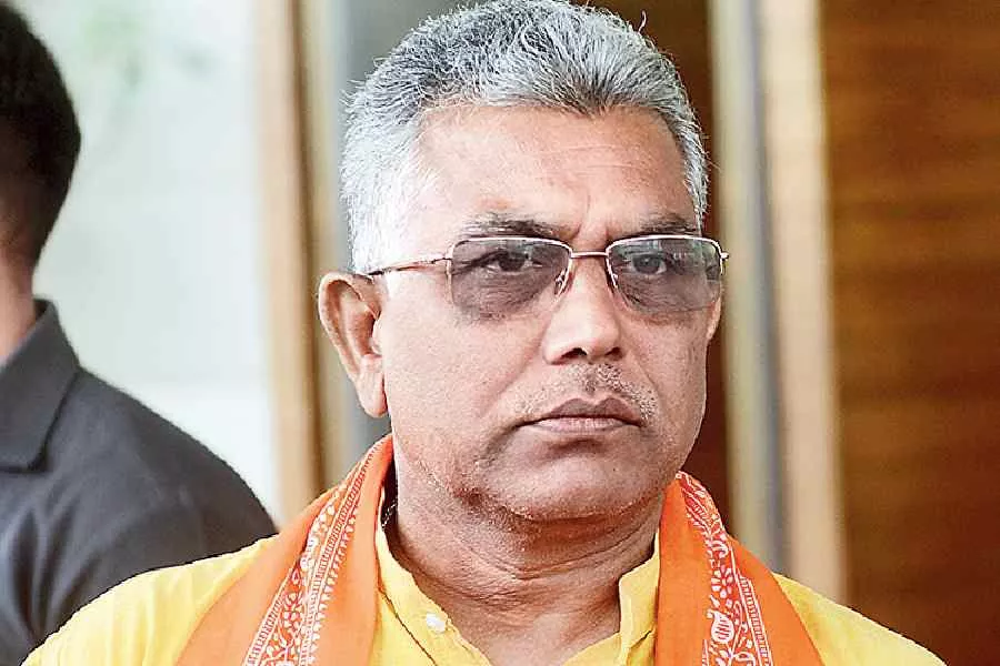BJP MP Dilip Ghosh comments on Jyotipriya Mallik's removal and law & order situation in WB