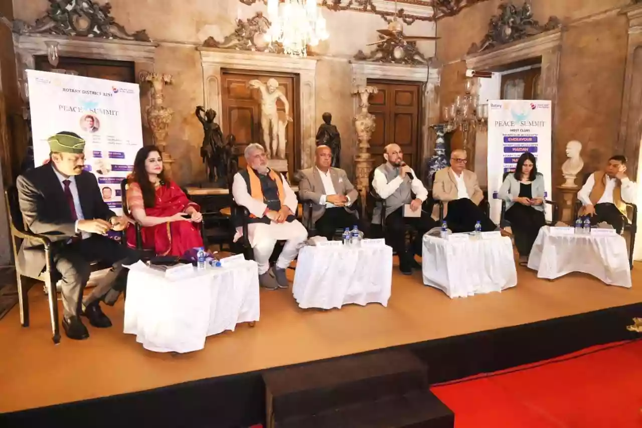 Rotary's peace summit at the historic Marble Palace mansion marks February as peace month 
