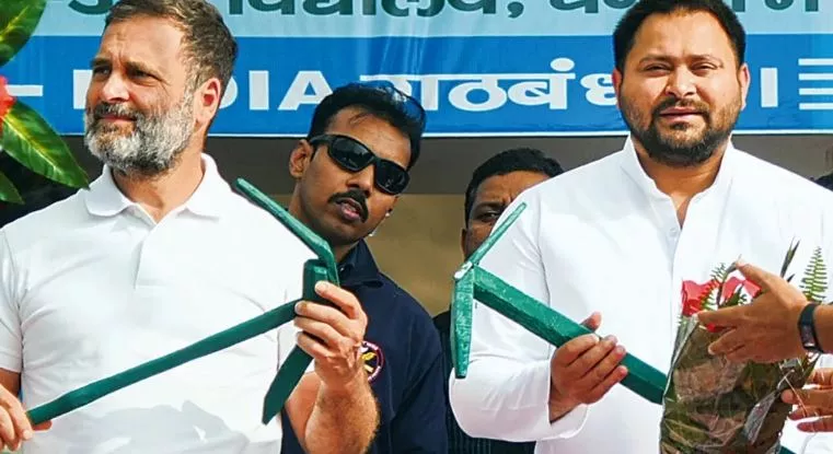  Three key RJD-Congress MLAs cross over to BJP in Bihar